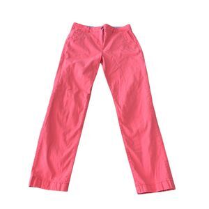 Boden Womens Pink Bright Maximalist Trouser Pants 6 Preppy Casual Ofiice Travel